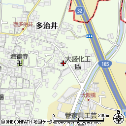 大阪府堺市美原区多治井666周辺の地図