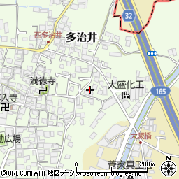 大阪府堺市美原区多治井665-12周辺の地図