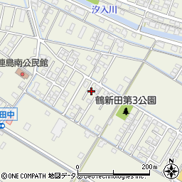 岡山県倉敷市連島町鶴新田1095-5周辺の地図