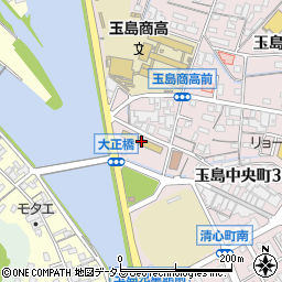 倉敷市立玉島幼稚園周辺の地図