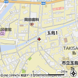 畝田酒店周辺の地図