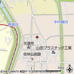 奈良県磯城郡田原本町佐味30周辺の地図