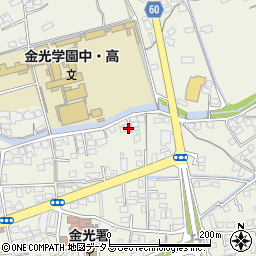 岡山県浅口市金光町占見新田666周辺の地図