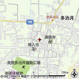 大阪府堺市美原区多治井400周辺の地図