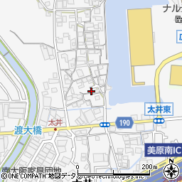 大阪府堺市美原区太井290-11周辺の地図