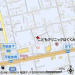 広島県福山市駅家町万能倉928周辺の地図