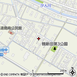 岡山県倉敷市連島町鶴新田1095-10周辺の地図