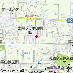 大阪府堺市美原区多治井292周辺の地図