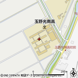 岡山県立玉野光南高等学校周辺の地図