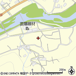 広島県広島市佐伯区湯来町大字下周辺の地図