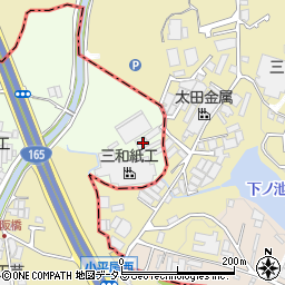 大阪府堺市美原区多治井590周辺の地図