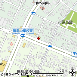 Joyfull 倉敷連島店周辺の地図