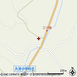 広島県東広島市福富町久芳778周辺の地図