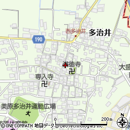 大阪府堺市美原区多治井679周辺の地図