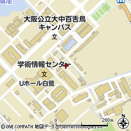 大阪府堺市中区学園町周辺の地図