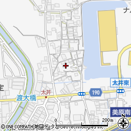 大阪府堺市美原区太井288周辺の地図