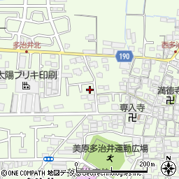 大阪府堺市美原区多治井300周辺の地図