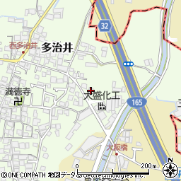 大阪府堺市美原区多治井644周辺の地図