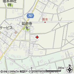 三重県多気郡明和町坂本1384周辺の地図
