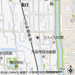 奈良県磯城郡田原本町秦庄335周辺の地図