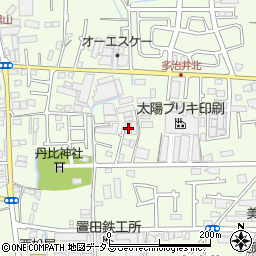 大阪府堺市美原区多治井258周辺の地図