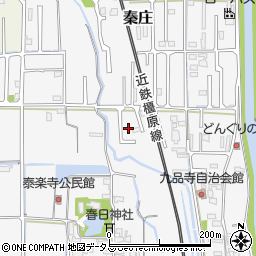 奈良県磯城郡田原本町秦庄349-12周辺の地図