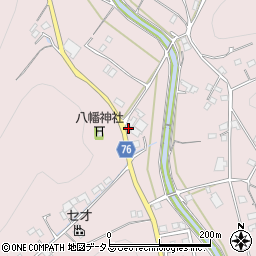 広島県福山市神辺町上竹田187-2周辺の地図