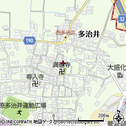 大阪府堺市美原区多治井677周辺の地図