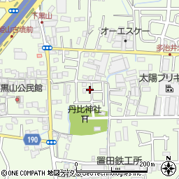 大阪府堺市美原区多治井157周辺の地図