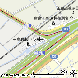 岡山県浅口市金光町八重318周辺の地図