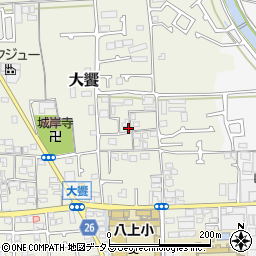 大阪府堺市美原区大饗208周辺の地図