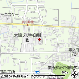 伊川板硝子鏡工業所周辺の地図