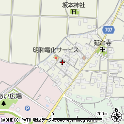 三重県多気郡明和町坂本1410周辺の地図