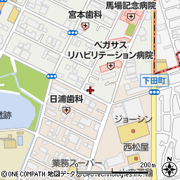 大阪府堺市西区浜寺船尾町東4丁76周辺の地図
