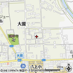 大阪府堺市美原区大饗207周辺の地図