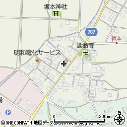 三重県多気郡明和町坂本1392周辺の地図