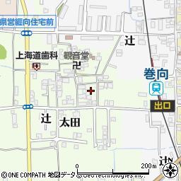 奈良県桜井市太田176-2周辺の地図