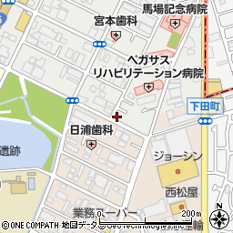 大阪府堺市西区浜寺船尾町東4丁78周辺の地図