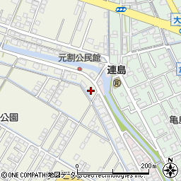 岡山県倉敷市連島町鶴新田3161周辺の地図