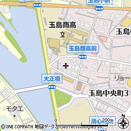 行吉テント商会周辺の地図