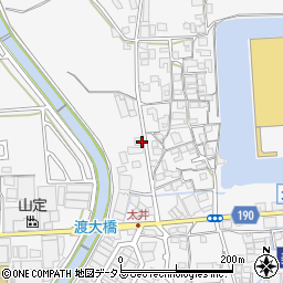 大阪府堺市美原区太井263-4周辺の地図