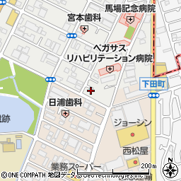 大阪府堺市西区浜寺船尾町東4丁81周辺の地図