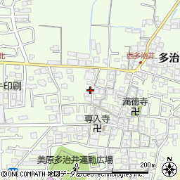 大阪府堺市美原区多治井362周辺の地図