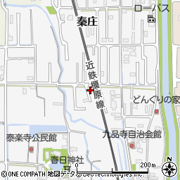 奈良県磯城郡田原本町秦庄345-14周辺の地図