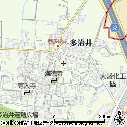 大阪府堺市美原区多治井510-1周辺の地図