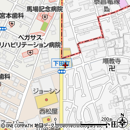 日産大阪堺鳳店周辺の地図
