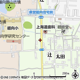 奈良県桜井市太田148-1周辺の地図