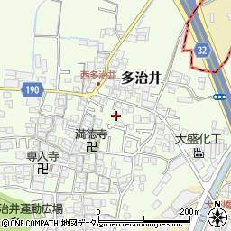 大阪府堺市美原区多治井510周辺の地図
