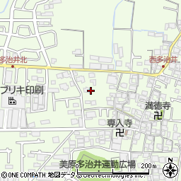 大阪府堺市美原区多治井364-2周辺の地図