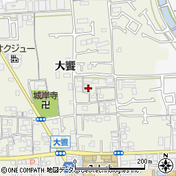 大阪府堺市美原区大饗210周辺の地図